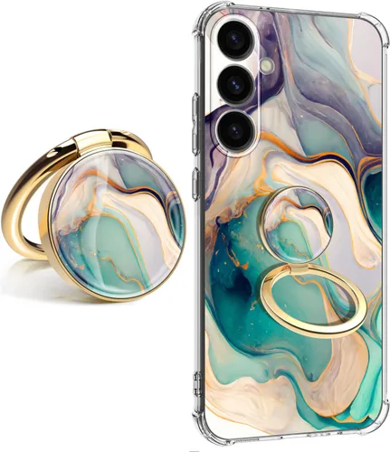 Miniatura 18 de para Samsung Galaxy a15 5G [Funda de Mármol Delgada]+[Anti-Caída Protectora] Fundas de Teléfono de TPU Suave y Elegantes para Mujeres de 6.5 Pulgadas