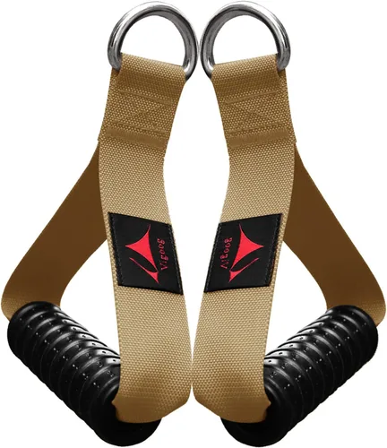Miniatura 11 de Heavy Duty Gym Workout Handles Attachment for Cable Machine,Resistance Band,Pulley System Home Exercise Equipment, Comfortable and Stronger Grip