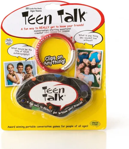 Around The Table Games Portable, Meaningful Conversation Starters and Car Travel Game - Teen Talk