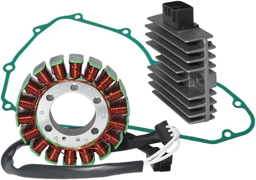 Miniatura 4 de Bobina de estator, rectificador regulador, juego de juntas para Kawasaki EX650 ER-6F, para Kawasaki ER400 ER-4N para Kawasaki Ninja 400R EX400