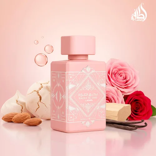 Miniatura 4 de Lattafa Bade'e Al Oud Noble Blush para Unisex Eau de Parfum en Spray, 3.4 Onzas / 100 Ml