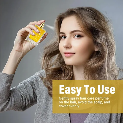 Miniatura 5 de Hajoyful Perfume para el cabello, aceites esenciales para el cabello, perfume para mujeres, fragancia de feromonas para cabello seco dañado, niebla