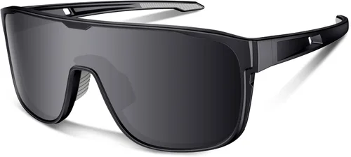 Miniatura 9 de Gafas de sol deportivas polarizadas para hombres y mujeres, jóvenes, béisbol, correr, ciclismo, conducción, pesca, tenis, golf, motor TAC UV400 TR90
