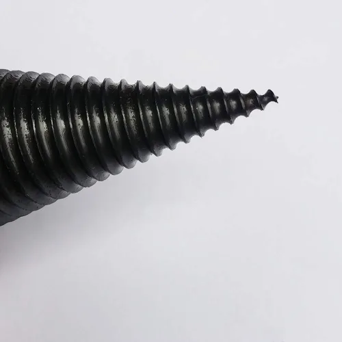 Miniatura 5 de Broca de madera pesada, divisor de leña en U, rosca antideslizante, tornillo en U, tornillo de división de cono, destornillador de cono de madera