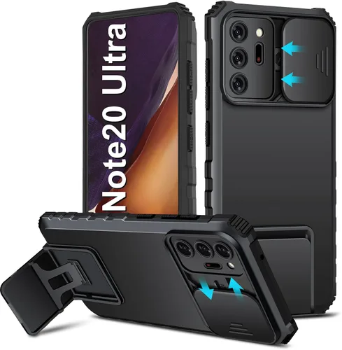 Miniatura 26 de S22 Ultra - Funda compatible con Samsung Galaxy S22 Ultra 5G [versión 2022], funda para cámara deslizante, funda de teléfono a prueba de golpes