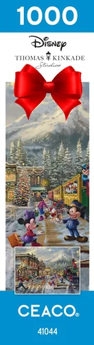 Miniatura 8 de Ceaco - Thomas Kinkade - Disney - Holiday - Candy Cane Express - Rompecabezas de 1000 piezas