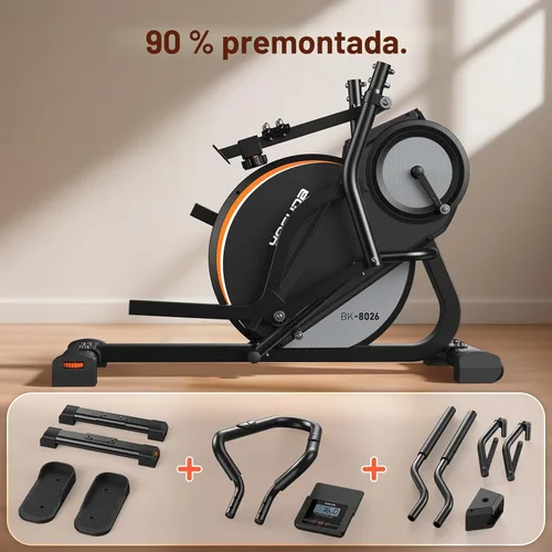 Miniatura 9 de YOSUDA Elliptical Exercise Machine, Compact 3-in-1 (Elliptical + Cardio Climber + Stair Stepper) Elliptical for Home with 45°Incline, 15.5IN Stride