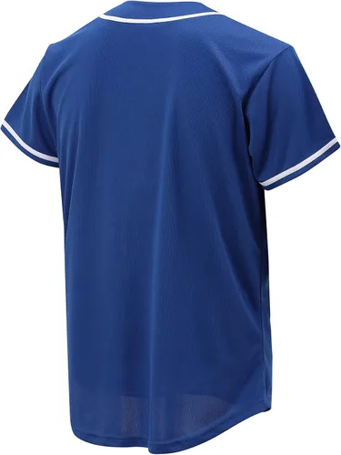 Miniatura 3 de Camiseta de béisbol para hombres y mujeres, camisas de béisbol para camisa con botones personalizados, uniformes deportivos hipster hip hop
