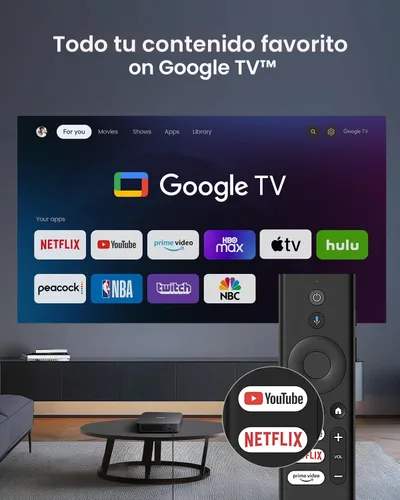 Miniatura 2 de Dangbei Proyector láser portátil Atom, Google TV con Netflix oficial, 1200 lúmenes ISO, pantalla de 180 pulgadas, 1080p (entrada 4K), listo para 3D