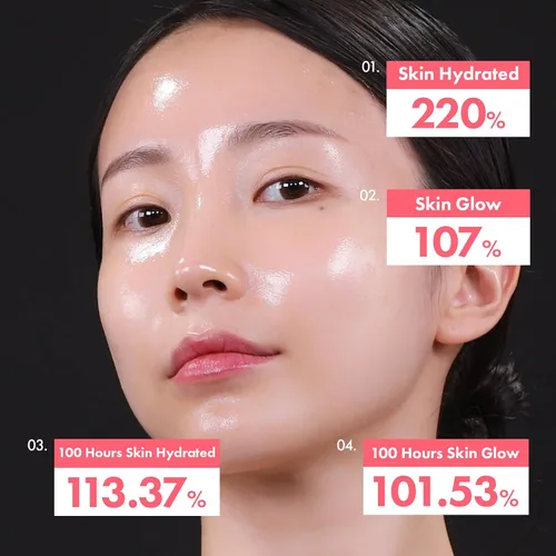 Miniatura 3 de TOSOWOONG Mascarilla de colágeno hidrolizado, mascarilla facial despegable para elasticidad, hidratación, brillo, piel de vidrio, hidratante facial