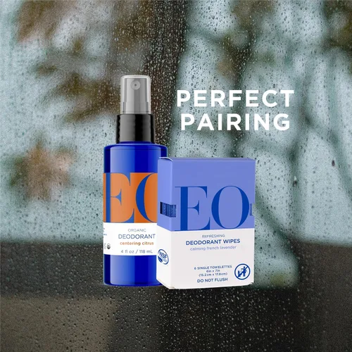 Miniatura 5 de EO Desodorante orgánico en aerosol, 4 onzas (paquete de 1), cítricos, hecho con aceites esenciales para hombres y mujeres