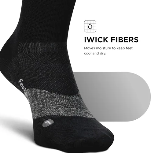 Miniatura 44 de Feetures Elite Ultra Light Cushion Mini Crew Sock - Calcetines deportivos con compresión dirigida