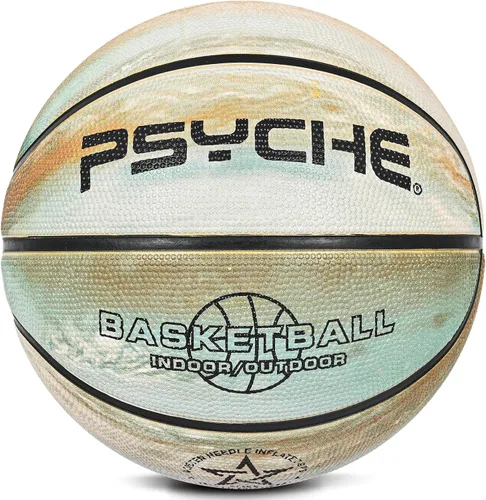 Miniatura 18 de Baloncesto para niños y jóvenes, tamaño 4/5 (25.5/27.5 pulgadas), baloncesto de goma de alta calidad para niños y niñas, juegos de piscina
