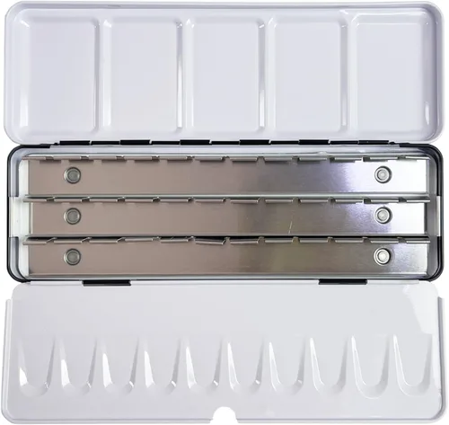 Miniatura 10 de 150 piezas de plástico transparente vacío para acuarelas – 0.07 onzas líquidas de capacidad, bandejas de pintura recargables para acuarelas sólidas
