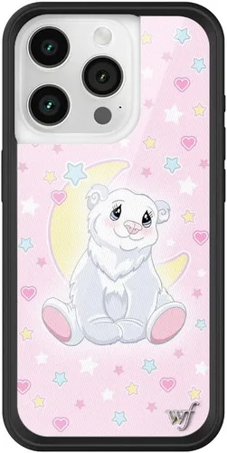Miniatura 35 de Wildflower - Fundas compatibles con Apple iPhone 15 Pro Protector de goma negro, certificado de prueba de caída de 4 pies, propiedad de mujeres