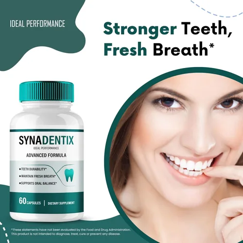 Miniatura 4 de SynaDentix - Cápsulas oficiales de Syna Dentix, píldoras de suplemento de salud oral Syna Dentix, máxima fuerza, totalmente naturales para la salud