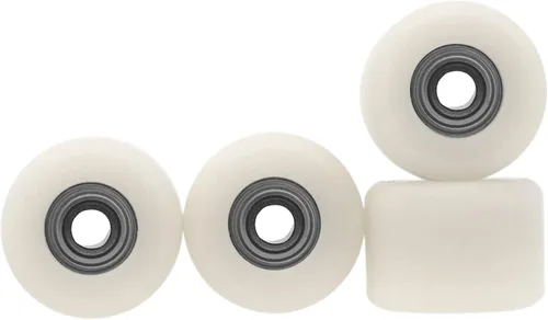 Ruedas de dedo de uretano Teak Tuning Apex 61D - Forma Mini Shorty, diámetro de 6.6mm - Rodamientos Stealth ABEC-9 - Fabricadas en Estados Unidos -