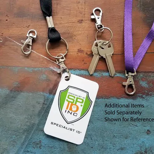 Miniatura 7 de Specialist ID - Paquete de 10 ganchos de metal de alta calidad con cierre de langosta para manualidades, clip de 1.5 pulgadas con broche de gatillo