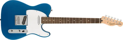 Guitarra eléctrica Telecaster de la serie Squier Affinity, con garantía de 2 años, azul lago, diapasón de laurel Azul (Lake Placid Blue)