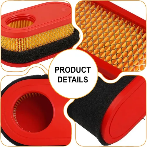 Miniatura 6 de Chikia Paquete de 2 filtros de aire de repuesto 951-12260 para MTD Craftsman 937-05065 Huskee LT3800 LT4200 LT1500 R1000 RER1000 T1000 T1200