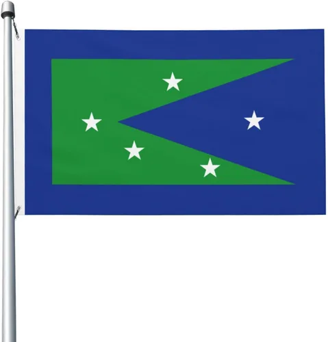 Bandera del condado de Peconic, bandera de Nueva York, 3 x 5 pies, poliéster duradero de doble cara, divertida pancarta decorativa para exteriores,
