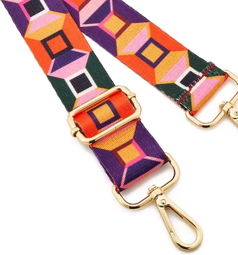 Miniatura 108 de ZOOEASS - Correa de repuesto para cartera, para colgar en el hombro o para cruzar, ancha y ajustable, de lona