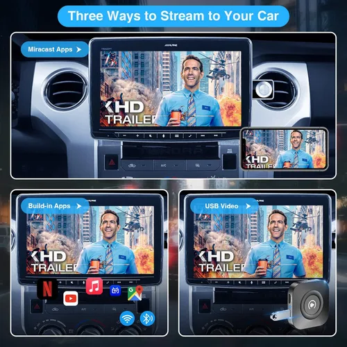 Miniatura 4 de Adaptador inalámbrico CarPlay, Magic Box compatible con YouTube TikTok y más, adaptador inalámbrico Android Auto fácil de configurar para autos