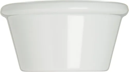 Miniatura 3 de CFS 085202 - Ramequin suave de melamina, capacidad de 2 onzas, color blanco (caja de 72)