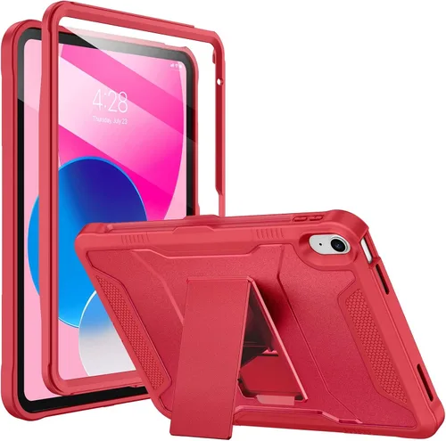 Miniatura 29 de Funda Soke para iPad (A16) de 11ª generación de 11 pulgadas 2025, iPad de 10ª generación de 10.9 pulgadas 2022, con protector de pantalla
