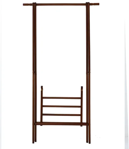 Miniatura 8 de Fuji Boeki 15192 - Perchero delgado, de madera, 31.5 pulgadas de ancho x 17.7 pulgadas de profundidad x 58.8 pulgadas de alto