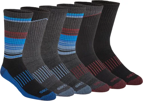 Miniatura 18 de Dickies Men's Dri-tech Original Moisture Control Crew Socks, Available in M-xxl (6, 12, 18 Pairs)