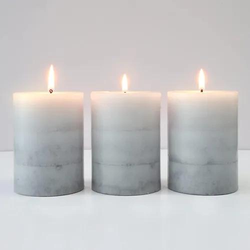 Miniatura 2 de CRYSTAL CLUB Velas perfumadas de pilar, velas aromáticas de coco cremoso de aromaterapia, velas aromáticas hereditarias de combustión limpia y sin