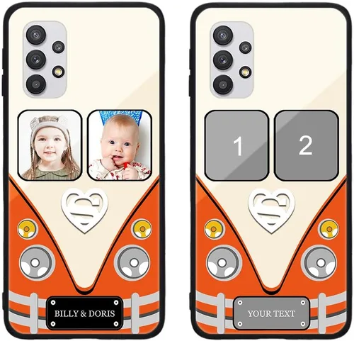 Miniatura 385 de Funda de teléfono personalizada para Samsung Galaxy S22+ / S22 Plus 5G, funda de TPU suave de vidrio templado antiarañazos personalizada con foto