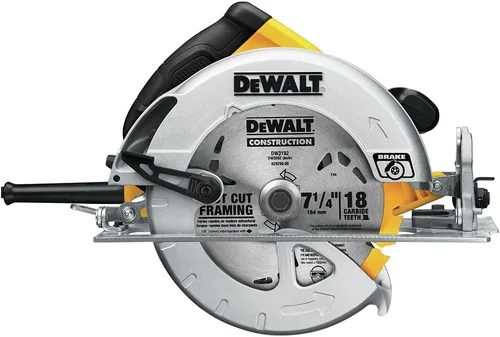 Miniatura 3 de DEWALT Sierra circular de 7 1/4 pulgadas, giratoria con bisel de hasta 57 grados, con cable (DWE575SB)