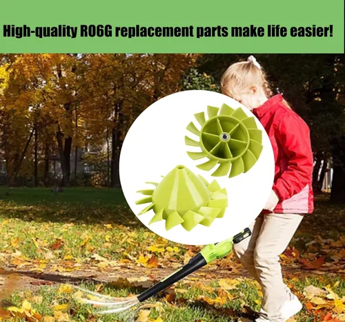 Miniatura 4 de Ventilador de soplador de hojas 529437004 Ryobi de repuesto 18 voltios soplador inalámbrico 529437003 529437001 P2108 P21081 P21081VN P21081VNM