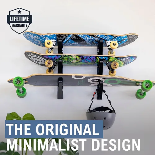Miniatura 2 de StoreYourBoard soporte para 3 tablas de skate