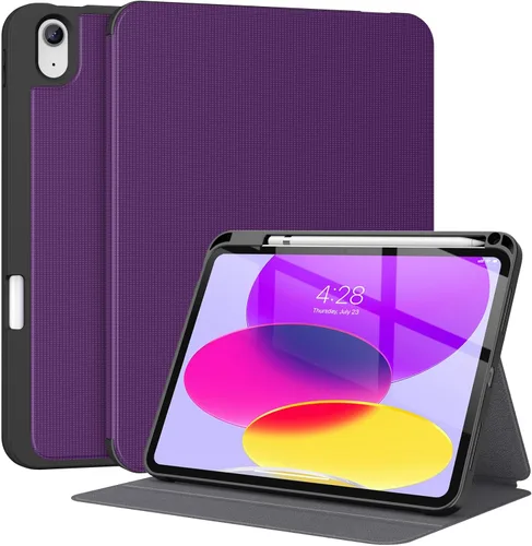 Miniatura 48 de Supveco Funda para iPad (A16) de 11ª generación de 11 pulgadas (2025), iPad de 10.9 pulgadas (2022) con soporte para lápiz, funda de alta calidad