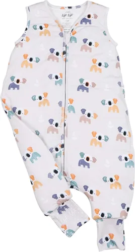 Miniatura 14 de Sleeveless Soft Baby & Toddler Sleeping Sack, Breathable with Adjustable Feet Cuffs & Anti-Slip Grip Gris
