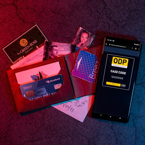Miniatura 7 de Evidence Hush Money Crime-Solving Game Híbrido digital