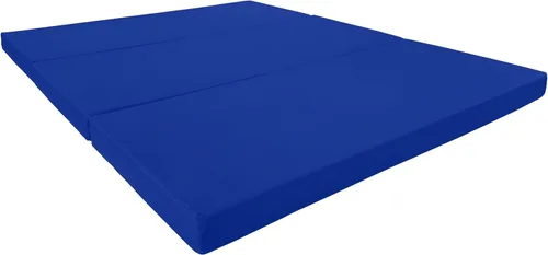 Miniatura 12 de Shikibuton Cama plegable en 3, espuma de alta densidad de 1.8 lbs, tamaño Twin, Full, Queen, colchones plegables. Azul marino