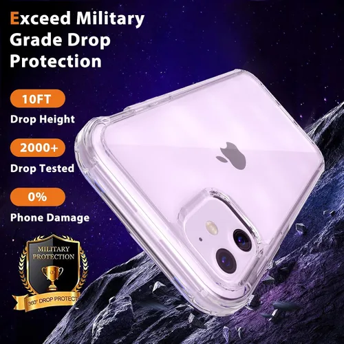 Miniatura 4 de Lifedance Nuevo para iPhone 11, Funda Protectora Completa y Resistente con Protector de Pantalla Integrado, Protección contra Caídas de 10 Pies