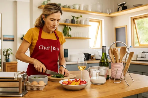 Miniatura 6 de Delantal bordado personalizado con cuchillo de chef – Delantal personalizado para hombres – Regalo premium para cocinar, asar a la parrilla