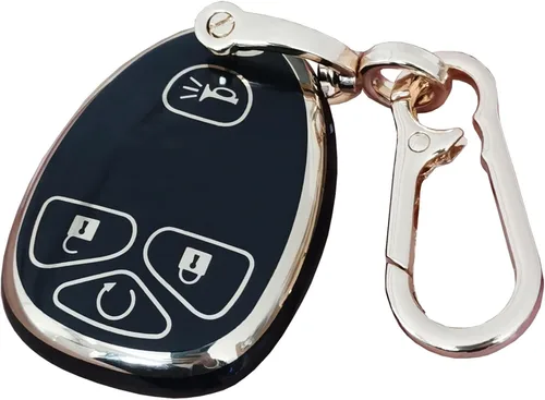 Funda para Llavero de Chevrolet Control Remoto sin Llave Funda de Llavero Inteligente con Llavero Compatible con Chevy Suburban Tahoe Traverse Buick