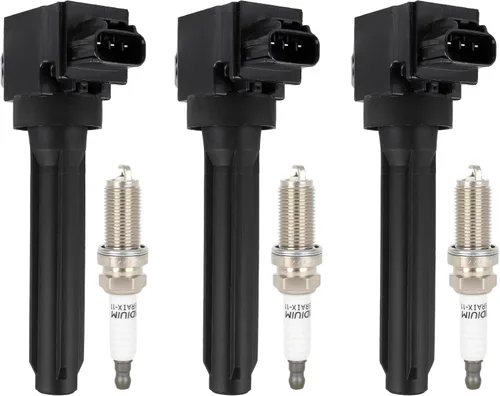 Miniatura 48 de ECCPP UF816 4 bobinas de encendido con 4 bujías de iridio 95125 para Hyundai Elantra Sonata Kona para Kia Forte Optima 2.0L GN10877 UF816 UF-816