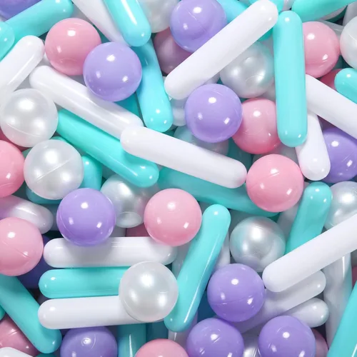 Miniatura 22 de Bolas para piscina de bolas STARBOLO para niños - Paquete de 150, 200, 500 bolas de piscina de bolas coloridas a prueba de aplastamiento de plástico