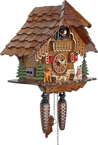 Miniatura 2 de Reloj de cuco de cuarzo - en la Selva Negra AH 21 QM