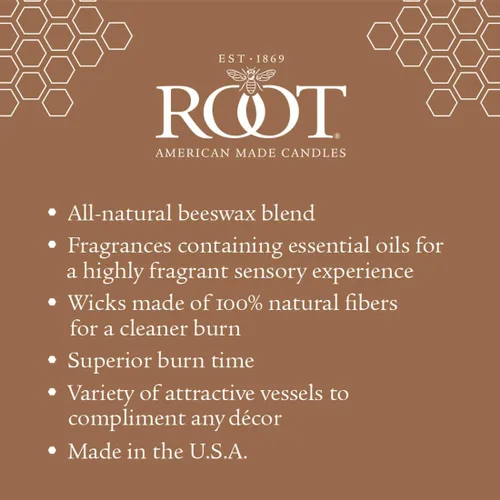 Miniatura 7 de Root Candles - Velas perfumadas de otoño en forma de panal de miel, de vidrio, con mezcla de cera de abejas de 3 mechas, 12 onzas, elaboradas a