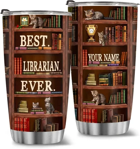 Miniatura 9 de T40413 - Taza personalizada para amantes de los libros, taza de café con texto en inglés "Just A Girl Loves Book", regalo para mujeres y niñas