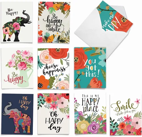 Miniatura 8 de The Best Card Company TBCC_NH_AM_ED_OC_B_INSPIRATION - Lote de 10 tarjetas en blanco inspiradoras de 10 x 13 cm