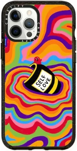 Miniatura 33 de Funda CASETiFY Impact para iPhone 12 Pro Max - Blanco Nubes - Negro Claro Nubes Blancas